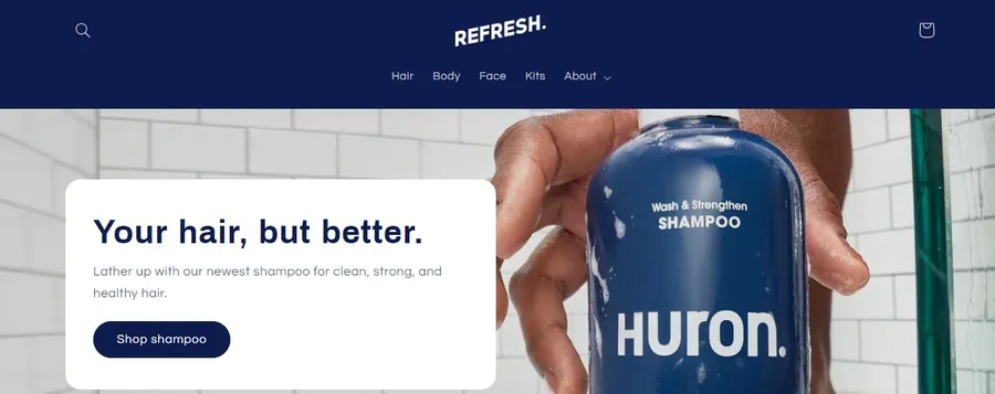 Refresh Free Shopify Theme