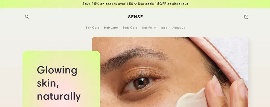 Sense Free Shopify Theme