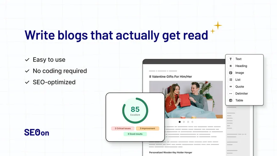 SEO On: AI Blog Post Builder