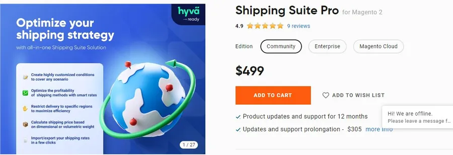 Shipping Suite for Magento 2