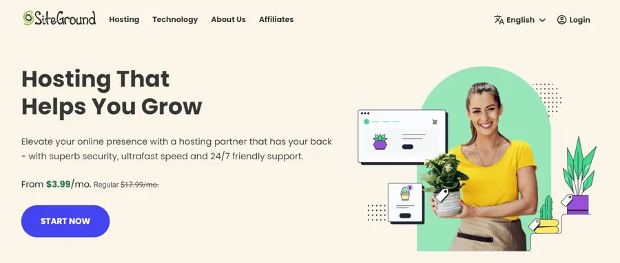 Siteground Best WordPress Hosting
