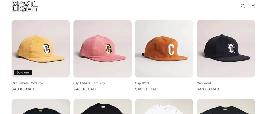 Spotlight Free Shopify Theme