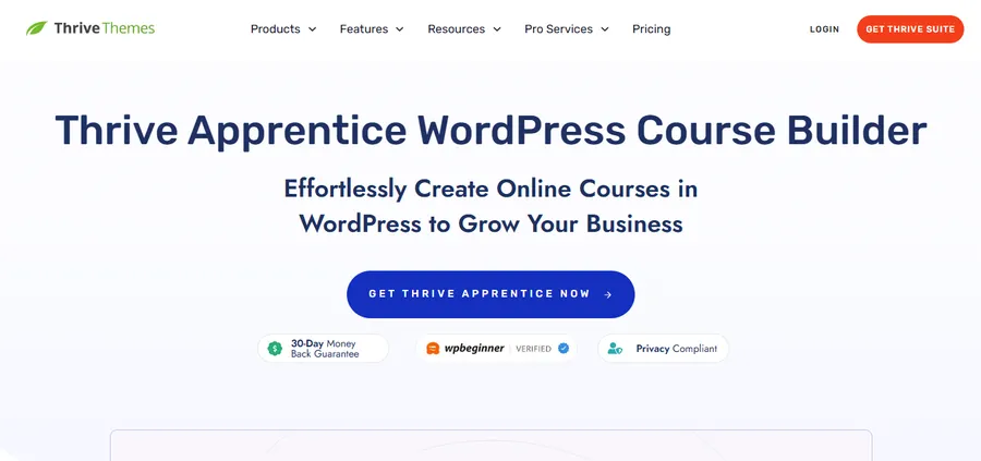 Thrive Themes Apprentice