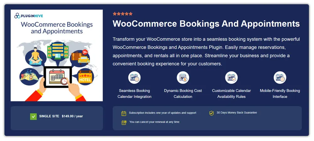 Top 7 Best Appointment Booking WordPress Plugins 17 WooCommerce Bookings and Appointments