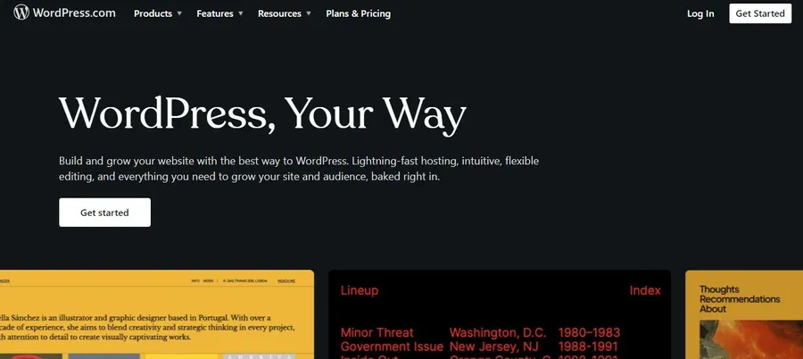 WordPress Com CMS Platform