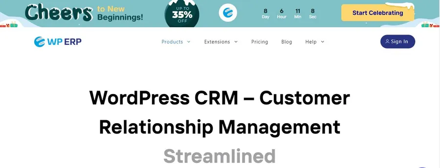WP ERP CRM