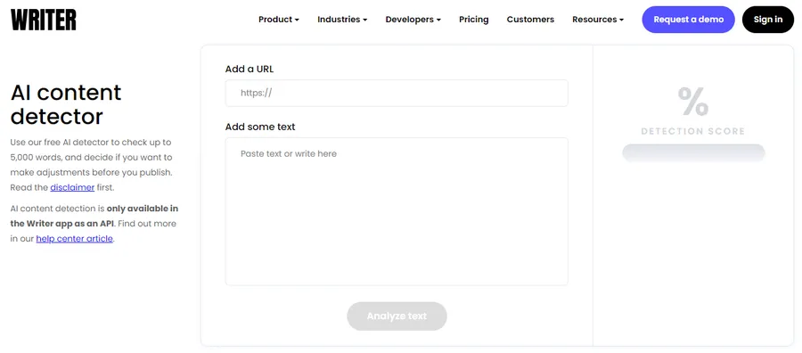 8+ Best AI Content Checker Tools 14 Writer