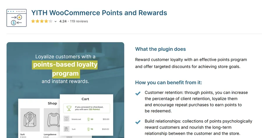 YITH WooCommerce Points and Rewards